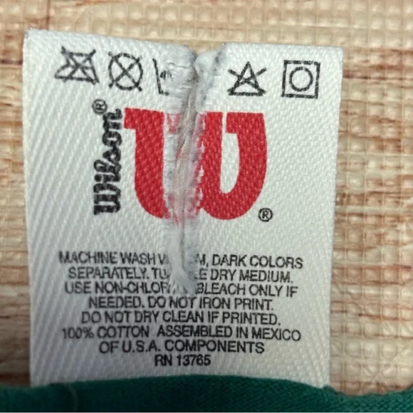 VTG Wilson North Shore Hawaii Surfing Tank Top Large Green Sleeveless Shirt RARE - Picture 8 of 15